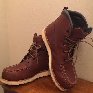 Waterproof Leather Safety Toe Boots